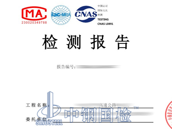 化學(xué)錨栓拉拔試驗檢測報告